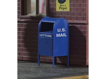 PIKO 62297 US Briefkasten (4 Stück) (Scenery, grootspoor), Ophalen of Verzenden, Nieuw