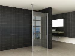 Wiesbaden set verticale stabilisatiestang+plafond bev.chroom, Ophalen of Verzenden, Nieuw, Chroom, Douche
