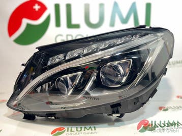 MERCEDES C W205 VOLL LED KOPLAMP LINKS KPL A2059063104, Verzenden, Gebruikt, Mercedes-Benz