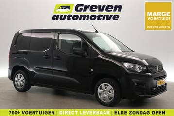 Peugeot Partner 1.5 BlueHDI Premium, Stof, Gebruikt, Euro 6, Zwart
