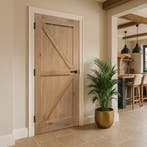 Eiken deur | Barndeur | Houten deur | Binnendeur GOEDKOOPSTE, Doe-het-zelf en Verbouw, Deuren en Horren, Binnendeur, Nieuw, Ophalen of Verzenden