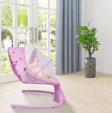 Verstelbare Babyschommel met Afstandsbediening en Muziek, Kinderen en Baby's, Babywiegjes en Ledikanten, Verzenden, Nieuw