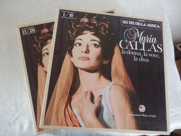 MARIA CALLAS - La Donna, La Voce, La Diva - 2 box sets (1-10, Nieuw in verpakking