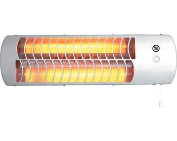 Borg Infrarood Badkamer verwarming 1200 watt - Straal kachel, Huis en Inrichting, Kachels, Overige soorten, Elektrisch, Nieuw