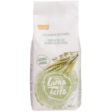 Volkoren Rijstmeel Biologisch 500g, Verzenden, Nieuw