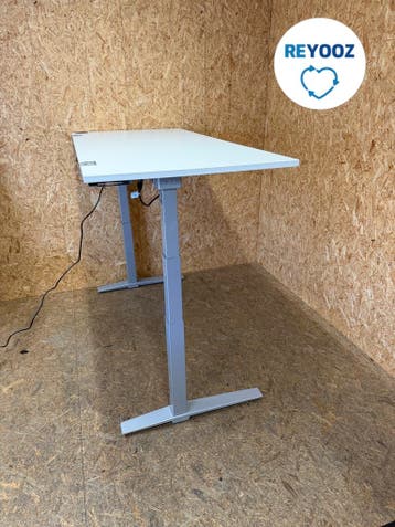 Konig Neurath zit-sta bureau - TALO.S - 160x80 - zilverg..., Nieuw in verpakking