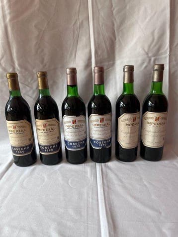 1960 & 1970 C.V.N.E. Imperial - Rioja Gran Reserva, Reserva, Nieuw
