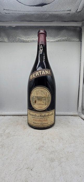 1990 Bertani Recioto - Amarone della Valpolicella - 1 Magnum, Nieuw
