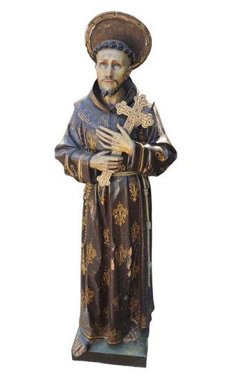 F. De Vriendt - Kerk Beeld - Franciscus van Assisi - XL -