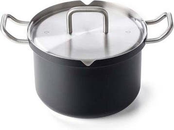 BK Q-linair Master Black Pannenset - 4- Kookpannen - Met, Verzenden, Nieuw