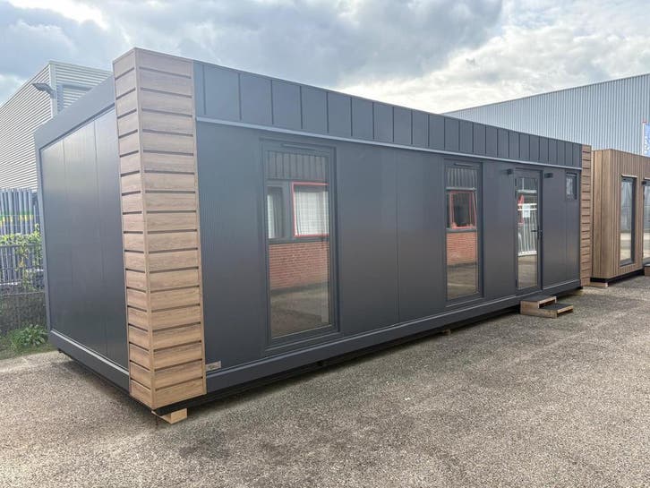 OK-Unit 9.20 m x 3.20 m | Moderne Woning | chalet, Huizen en Kamers, Huizen te koop