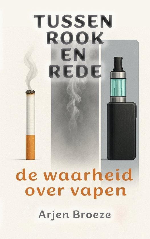 9789083560908 Tussen rook en rede Arjen Broeze, Boeken, Gezondheid, Dieet en Voeding, Nieuw, Verzenden