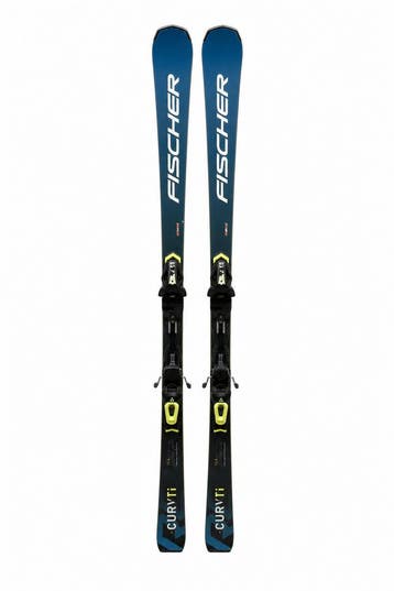Fischer The Curv Ti + RS 11 GW - 164, Sport en Fitness, Skiën en Langlaufen, Ophalen of Verzenden, Carve, Skiën, Ski's