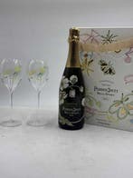 2016 Perrier-Jouët, Belle Epoque & 2 glasses By Fernando, Nieuw