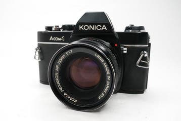 Konica Acom-1 + Hexanon AR 1,7/50mm | Single lens reflex, Nieuw