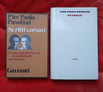 Pier Paolo Pasolini - Prima edizione di Scritti corsari +, Antiek en Kunst