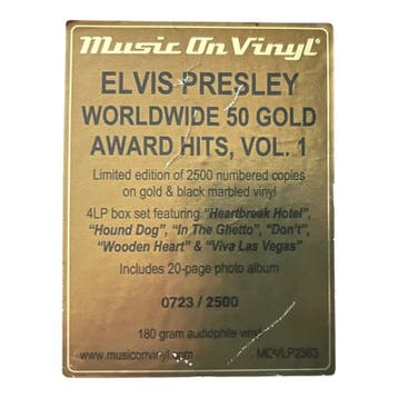 Elvis - Worldwide 50 Gold Award Hits Vol.1 BOXSET Limited, Verzenden, Nieuw in verpakking