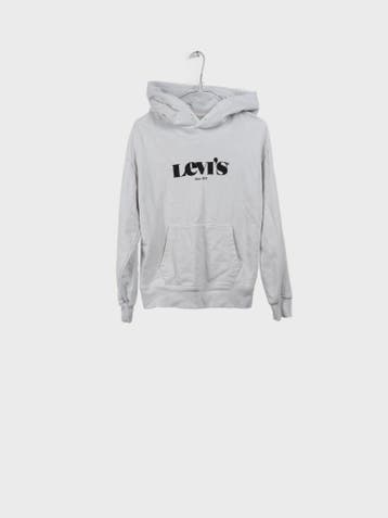 Levis Hoodie Heren maat XXS Wit Vintage, Levi's, Wit, Ophalen of Verzenden, Zo goed als nieuw