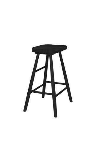 Counter Barkruk 65 cm Nienke Zwart Eiken House of Rebels, Verzenden, Nieuw