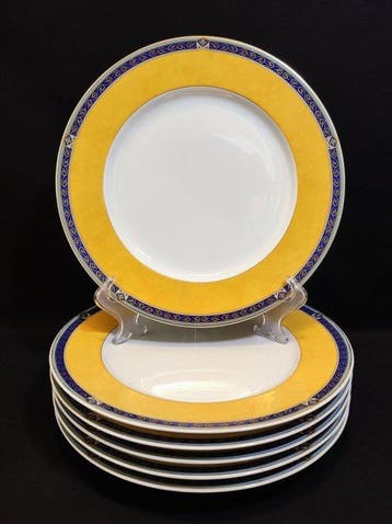 Rosenthal - Bord (6) - 6er Set große Teller Ø 26,0 cm