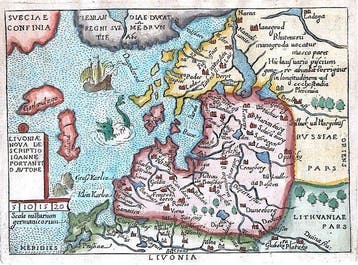 Litouwen - Letland, Estland; Ortelius / Turrini - Livoniae, Nieuw