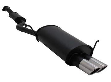 Novus sportuitlaat Bmw 3-Serie E36 Compact 2x76mm SR-Design, Auto-onderdelen, Uitlaatsystemen, Verzenden, Nieuw