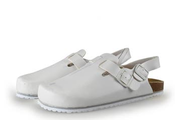 Supersoft Muiltjes in maat 43 Wit, Verzenden, Overige typen, Zo goed als nieuw, Supersoft