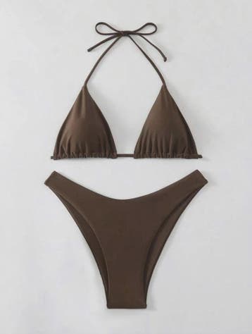 Dames Bikini Thong - Sexy Braziliaanse Stijl met Halter en V, Kleding | Dames, Badmode en Zwemkleding, Verzenden, Nieuw