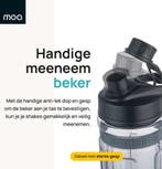 2dekans | MOA Blender To Go MBC10 Extra Bekers - Bekers To, Ophalen of Verzenden, Zo goed als nieuw