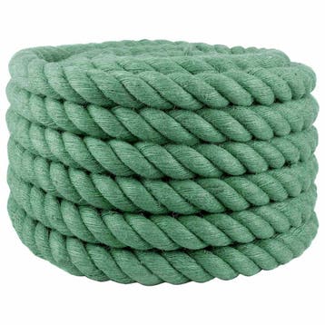 vidaXL Jute Touw 40 mm Groen 100% Tossa jute, Verzenden, Nieuw
