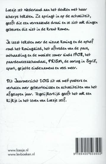 Terugblikken: voor je het weet lazer je achterover de, Verzenden, Zo goed als nieuw, Loesje