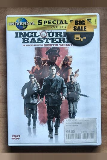 Inglourious Basterds 2009 6 DVDs voor de prijs van 5, Verzenden, Nieuw in verpakking