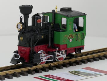 LGB 20213 Stainz 30 Jahre (Stoomlocomotieven, Locomotieven), Hobby en Vrije tijd, Overige typen, Ophalen of Verzenden, Zo goed als nieuw