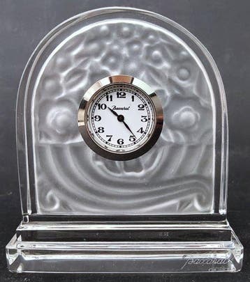 Tafel/bureauklokken - Baccarat - Kristal - 1980-1990