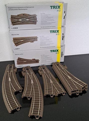 Trix H0 - Modeltreinsporen (16), Nieuw