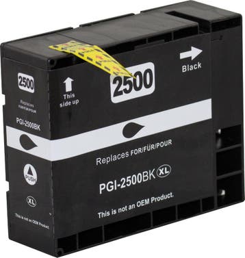 Huismerk Canon PGI-2500XL BK cartridge zwart, Verzenden, Nieuw, Huismerk