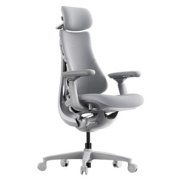 LiberNovo Omni Space Grey Bureaustoel - Nieuwe Bureaustoel, Verzenden, Nieuw, Grijs, Bureaustoel