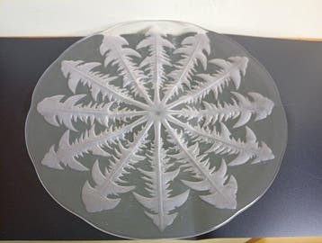 Lalique - René Lalique - Schotel - Pissenlit - Glas -, Antiek en Kunst