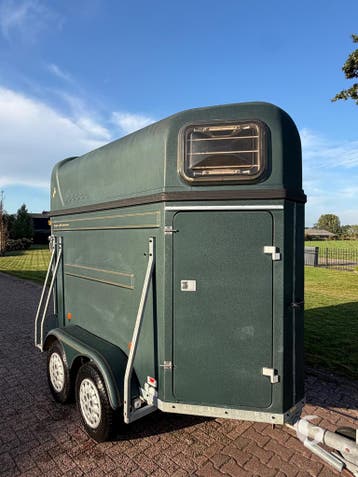 Oerdegelijke polyester 1,5 Paards aanhanger!, Ophalen, Zo goed als nieuw, Polyester, 1½-paards trailer