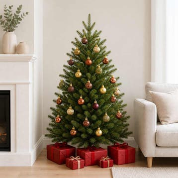 vidaXL Kerstballen set 150 st Bruin en goud 3 cm Polystyreen, Verzenden, Nieuw