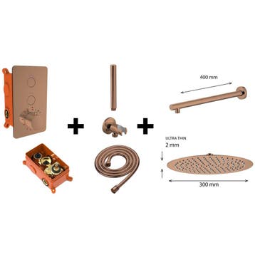 Regendoucheset Best Design One Pack Inbouw Thermostaat Dijon, Ophalen of Verzenden, Nieuw