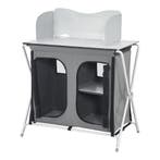 Campingkast opvouwbaar 104,5x80x50,5 cm donkergrijs, Caravans en Kamperen, Verzenden, Nieuw