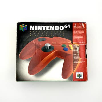Nintendo 64 Red Controller - Nintendo 64 N64 - PAL EUR - CI…, Spelcomputers en Games, Ophalen of Verzenden, Zo goed als nieuw