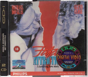 Philips CD-i / CDi Fatal Attraction: A terrifying love story, Verzenden, Zo goed als nieuw