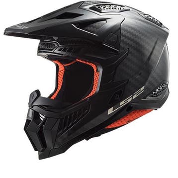LS2 MX703 C X-Force Glanzend Carbon Helm, Motoren, Kleding | Motorhelmen, XXL, Nieuw met kaartje, Overige merken, Heren