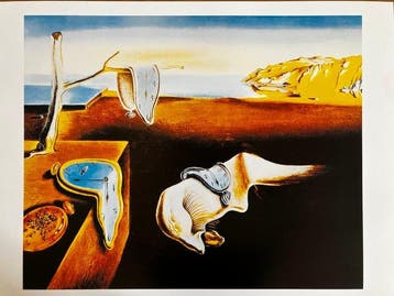Salvador Dalí (after) - The Persistence of Memory, Antiek en Kunst