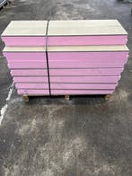 Kantplank | 8 mm grijs | 100 mm XPS | 200×1250 mm, Doe-het-zelf en Verbouw, Isolatie en Afdichting, Nieuw, Overige materialen