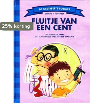 Fluitje van een cent / De Gestreepte Boekjes - Erik Rijnen, Verzenden, Zo goed als nieuw, Erik Rijnen