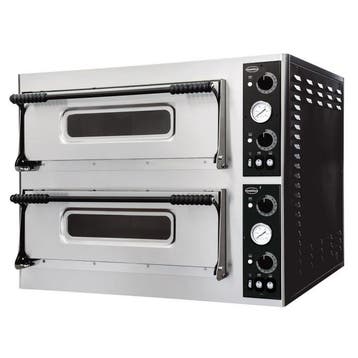 Professionele elektrische pizzaoven – Dubbele ovenruimte.., Verzenden, Nieuw in verpakking