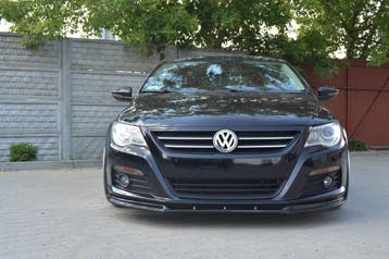 Front Splitter V.1 VW Passat CC Preface model, standaard, Verzenden